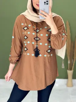 شومیز مانتویی مهرناز کد 3304