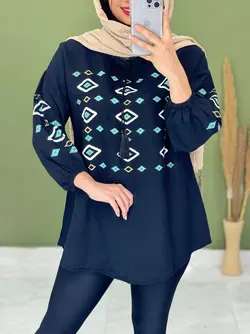 شومیز مانتویی مهرناز کد 3304