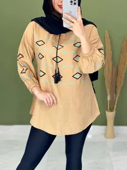 شومیز مانتویی مهرناز کد 3304