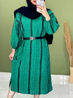 کفتان راه راه نسترن کد 4123