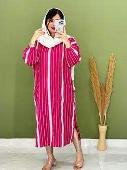 کفتان راه راه نسترن کد 4123