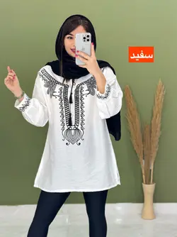 شومیز طرح هندی شعله کد 3307