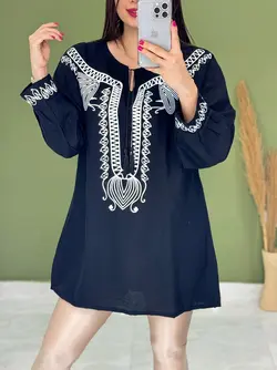 شومیز طرح هندی شعله کد 3307