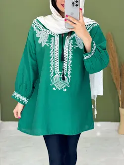 شومیز طرح هندی شعله کد 3307