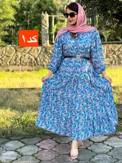 پیراهن چیندار بهار کد‌ 4124