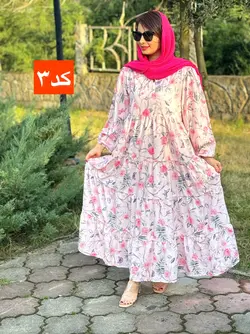 پیراهن چیندار بهار کد‌ 4124