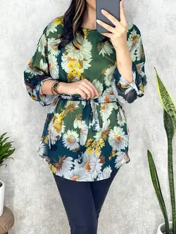 شومیز حریر آستردار- 2طرح پرطرفدار کد 3152