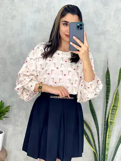 شومیز فلامینگو کد 3136