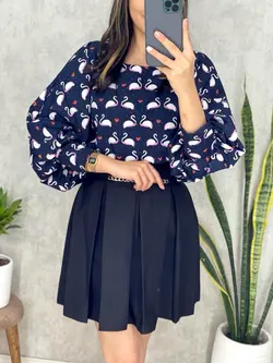شومیز فلامینگو کد 3136