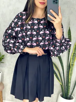 شومیز فلامینگو کد 3136