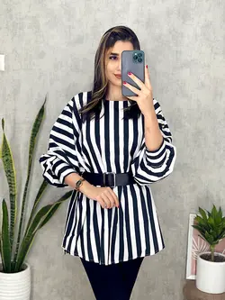 شومیز اسپانیایی راه راه کد 3114