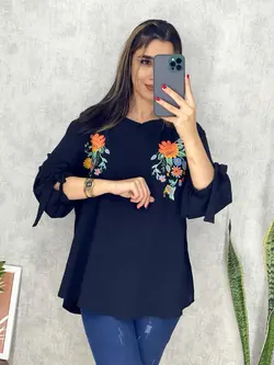 شومیز ابروبادی طرحدار کد 3104