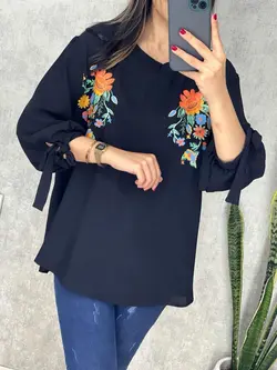 شومیز ابروبادی طرحدار کد 3104