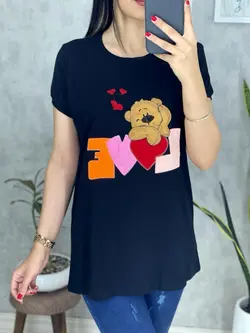 تیشرت جدید خرس عاشق کد 1023