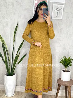 پیراهن آنغوره بلند کد 4028