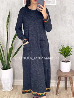 پیراهن آنغوره بلند کد 4028