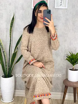 پیراهن آنغوره بلند کد 4028