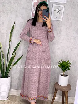 پیراهن آنغوره بلند کد 4028