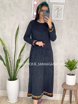 پیراهن آنغوره بلند کد 4028