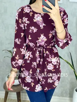 شومیز حریر آستردار کد 3030