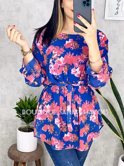 شومیز حریر آستردار کد 3059