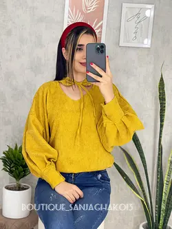 شومیز جدید کبریتی کد 3058