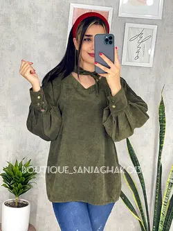 شومیز جدید کبریتی کد 3058