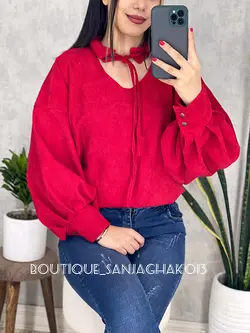 شومیز جدید کبریتی کد 3058