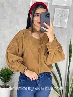 شومیز جدید کبریتی کد 3058