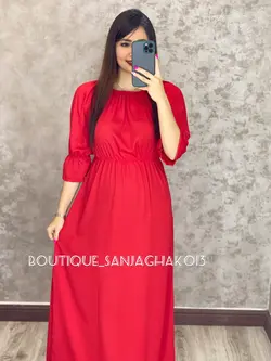 پیراهن حریر  کد 4026