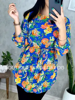 شومیز حریر آستردار کد 3049