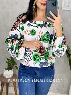 شومیز یقه قایقی کد 3046