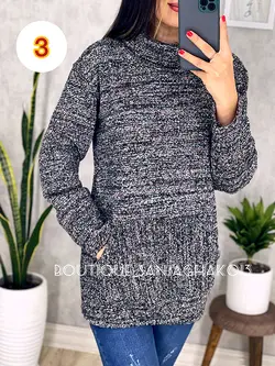 هودی یقه دوبل کد 8015