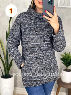 هودی یقه دوبل کد 8015