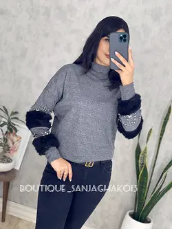 تونیک آستین خز 7013