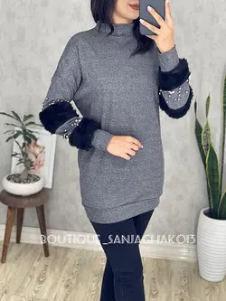 تونیک آستین خز 7013