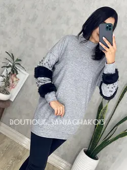 تونیک آستین خز 7013