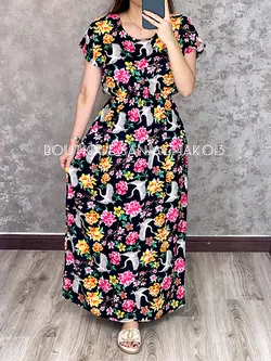 پیراهن جدید نخی کد 4019