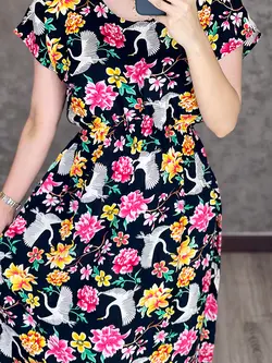 پیراهن جدید نخی کد 4019