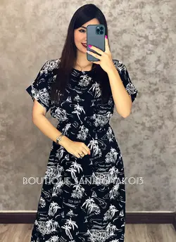 پیراهن جدید نخی کد 4018