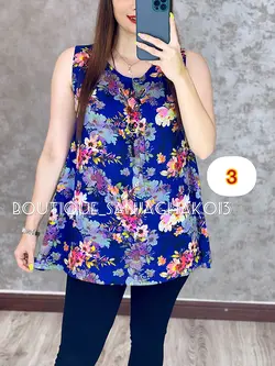 تاپ نخی گردنبنددار کد 3016