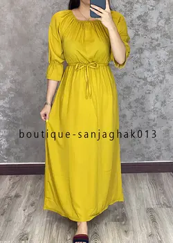 پیراهن حریر کد 4013