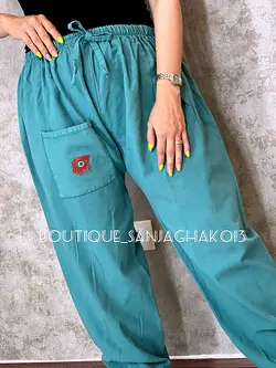 شلوار دمپا کش الیاف کد 6003