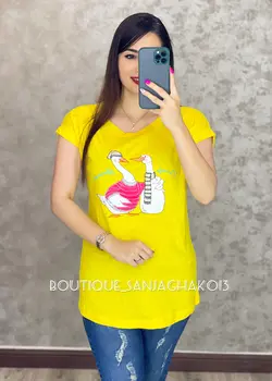تیشرت طرح غاز کد 1003