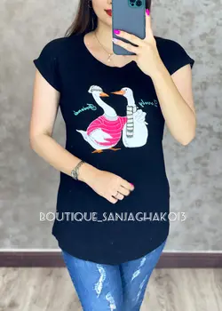 تیشرت طرح غاز کد 1003