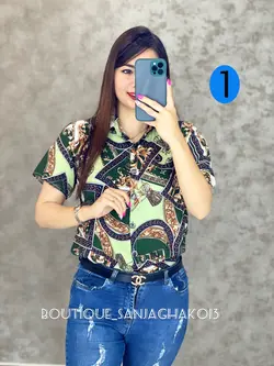 شومیز نخی کد 3006