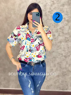 شومیز نخی کد 3006