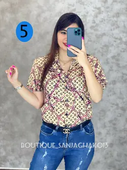 شومیز نخی کد 3006