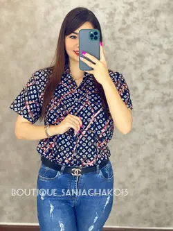 شومیز نخی کد 3006