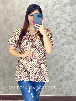 شومیز نخی کد 3006